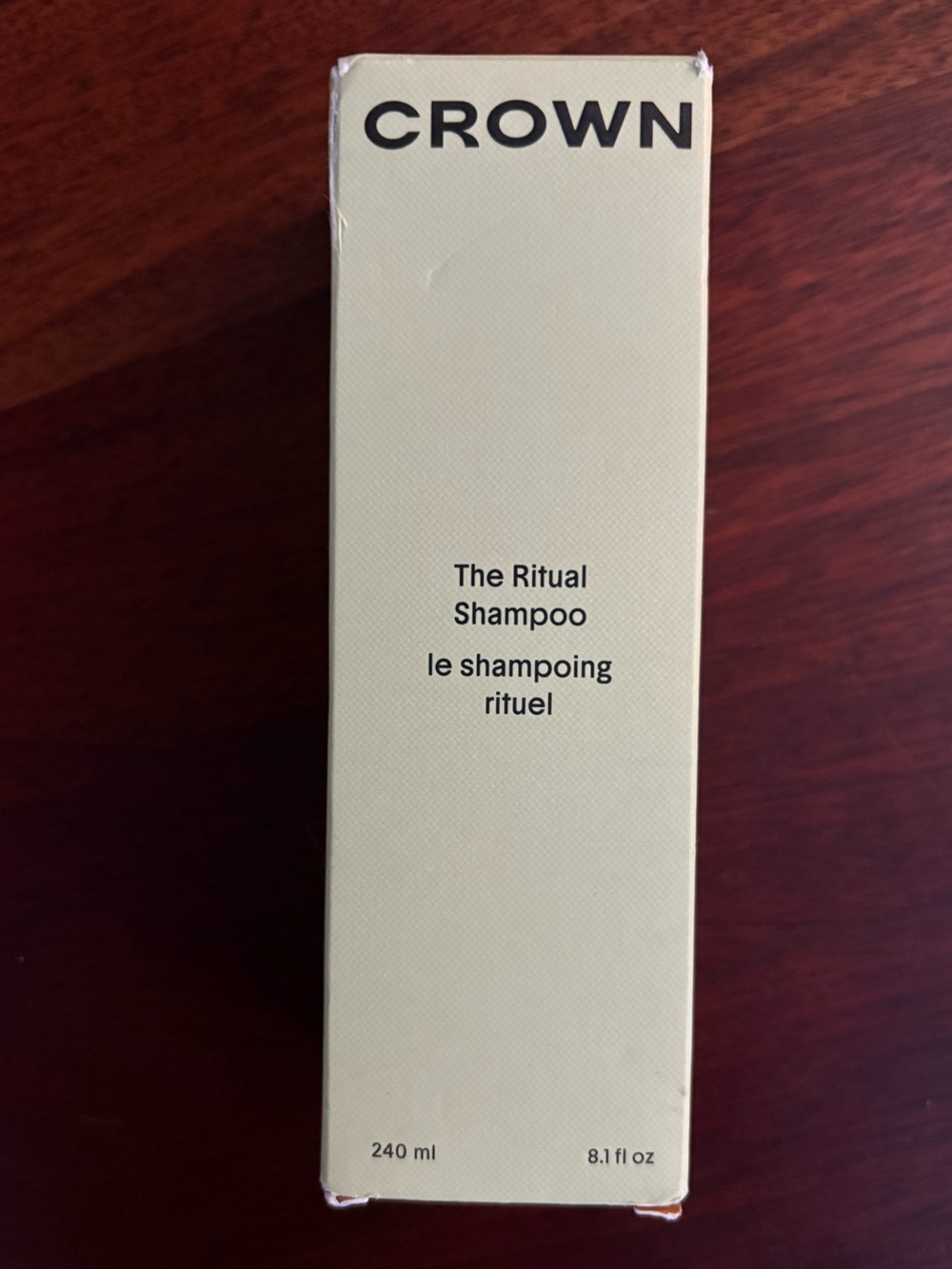 Crown Cream Skincare Cleanser Tube